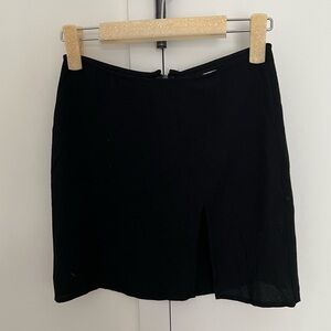 Reformation Mini Slit Skirt